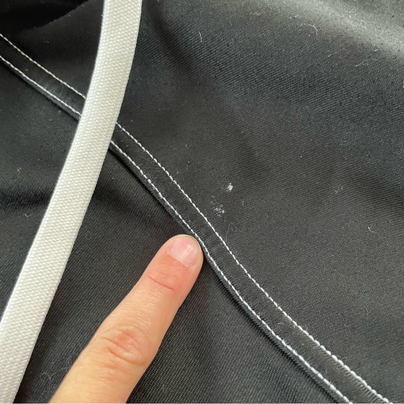 Adidas Black Jacket With White Trim - Picture 4 of 13